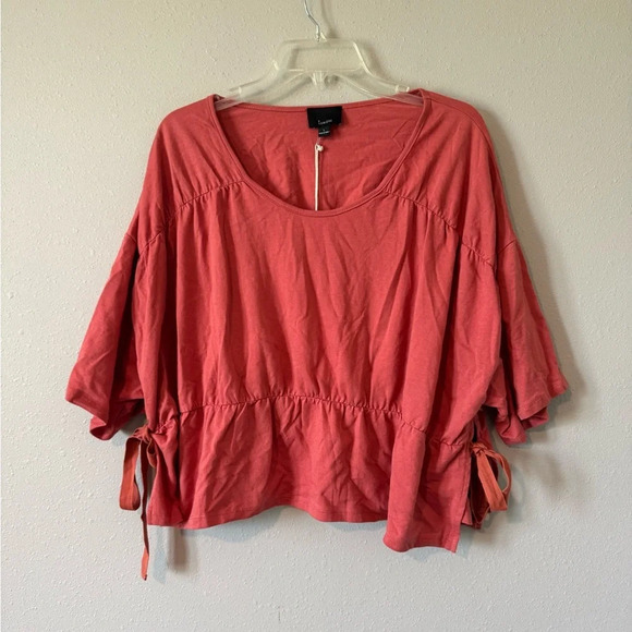 Lumiere Tops - Lumiere Coral Blouse Large